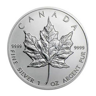 Silbermünzen - 25x Maple Leaf 1 Unze kaufen - aktueller ...