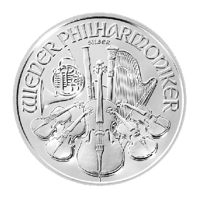 Silbermünzen - 20x Philharmoniker 1 Unze