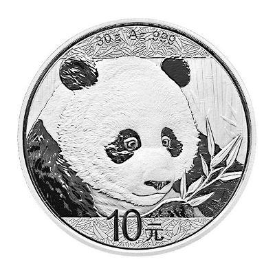 Silbermünzen - 15x China Panda 30g